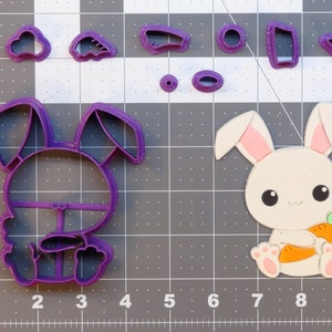 Rabbit 266-A137 Cookie Cutter Set