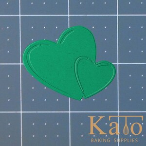 Hearts 227-148 Cookie Cutter and Acrylic Stamp