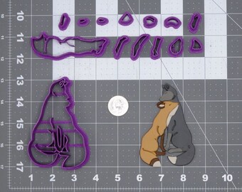 Zestaw foremek do ciastek Fox and Wolf 266-I246