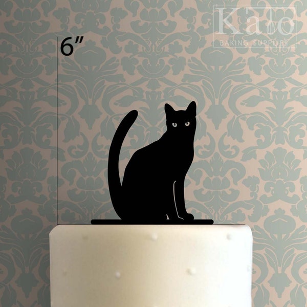 Cat Cake Topper Etsy