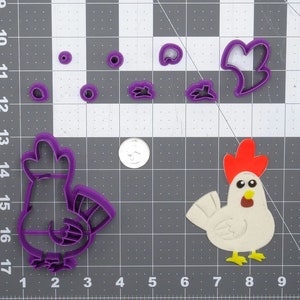 Chicken 266-D795 Cookie Cutter Set
