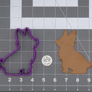 Corgi Dog Body 266-L249 Cookie Cutter Silhouette