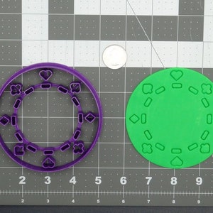 Poker Chip 266-D123 Cookie Cutter
