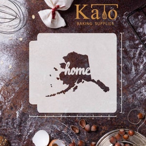 Alaska Home State 783-A384 Stencil