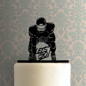 Football Player 225-A629 Cake Topper
