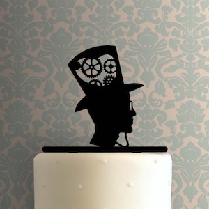 Steampunk Kopf 225-A666 Cake Topper