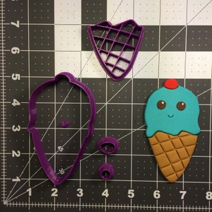 Ice Cream Cone 102 Cookie Cutter Set