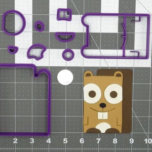 Beaver Body 266-D205 Cookie Cutter Set