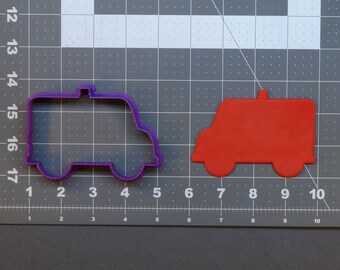 Ambulance 266-B996 Cookie Cutter Silhouette