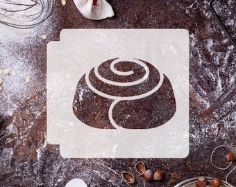 Cinnamon Roll 783-I533 Stencil