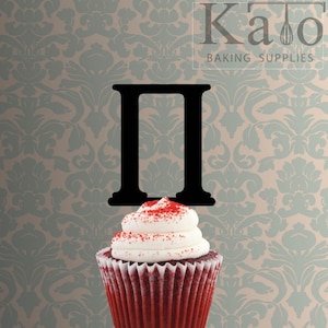 Alfabeto griego Pi 228-076 Cupcake Topper