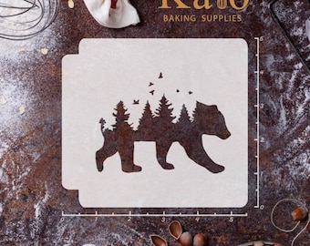Bear Forest 783-831 Stencil