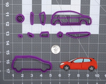 Car 266-F378 Cookie Cutter Set