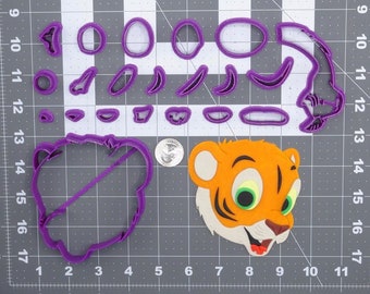 Tiger Head 266-G698 Juego de cortadores de galletas