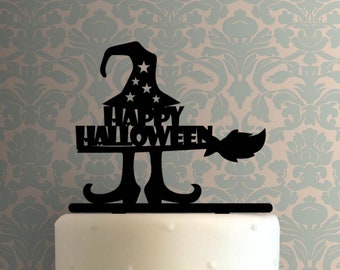 Witch Happy Halloween 225-A424 Cake Topper