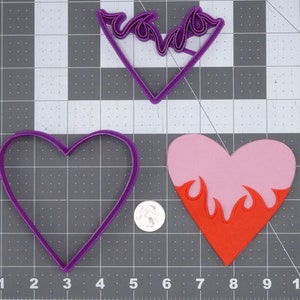 Heart on Fire 266-I362 Ausstecher Set