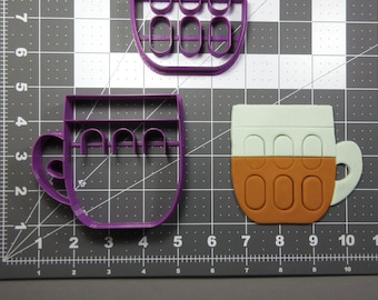 Beer Glass 100 Cookie Cutter Set