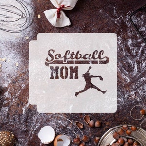 Softball Mom 783-H099 Stencil