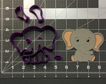 Baby Elephant 266-B898 Cookie Cutter Set