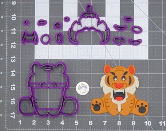 Tiger Body 266-L837 Cookie Cutter Set