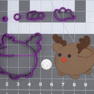 Christmas - Reindeer 266-J404 Cookie Cutter Set