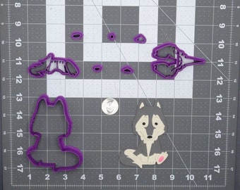 Wolf Body 266-D830 Cookie Cutter Set