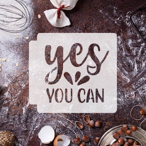 Yes You Can 783-G122 Stencil
