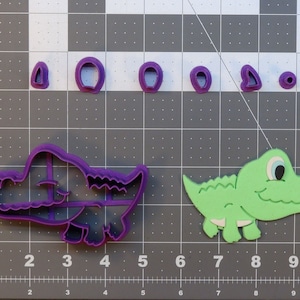 Baby Crocodile 266-A662 Cookie Cutter Set