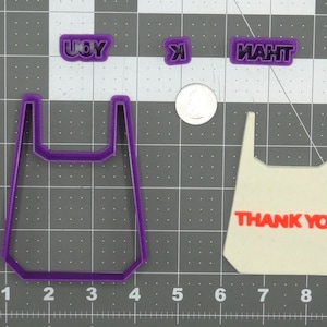 Danke Lebensmitteltasche 266-D187 Cookie Cutter Set