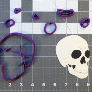 Skull 266-C234 Cookie Cutter Set