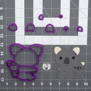 Koala Mom and Baby 266-D785 Cookie Cutter Set