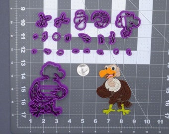 Bald Eagle Bird Body 266-F687 Cookie Cutter Set