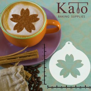 Cherry Blossom 263-121 Latte Art Stencil