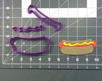 Hot Dog 102 Cookie Cutter Set