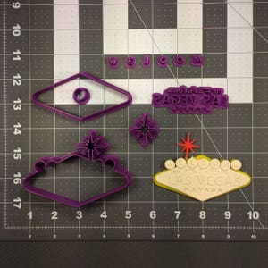 Las Vegas Sign 266-288 Cookie Cutter Set