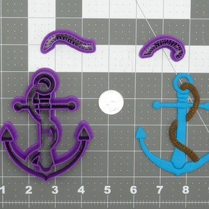 Anchor and Rope 266-D361 Cookie Cutter Set