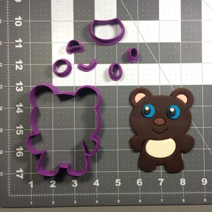 Bear 104 Cookie Cutter Set
