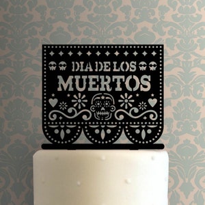 Dia De Los Muertos - Papel Picado 225-A989 Cake Topper