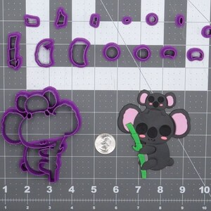 Koala Mom and Baby 266-D717 Cookie Cutter Set