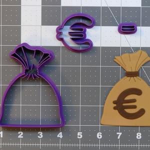 Euro Money Bag 266-A916 Cookie Cutter Set