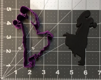 Bride and Groom Silhouette Cookie Cutter