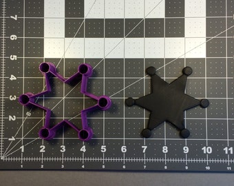 Sheriff Badge 100 Cookie Cutter