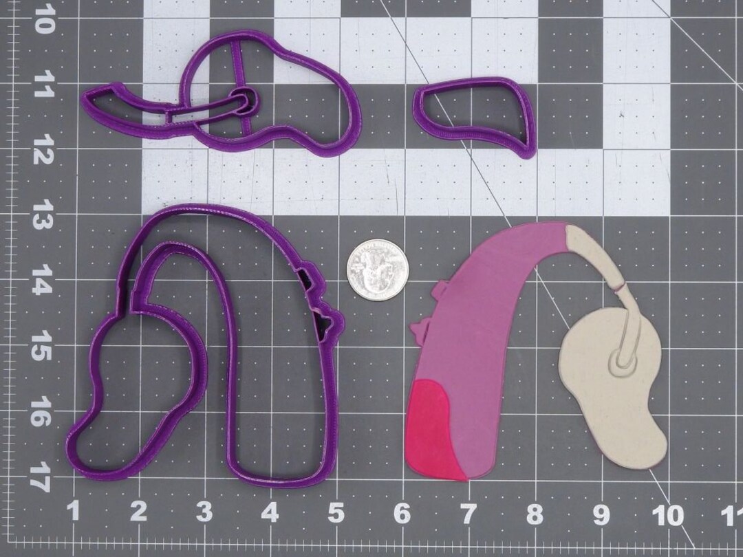 Hearing Aid 266J593 Cookie Cutter Set Etsy