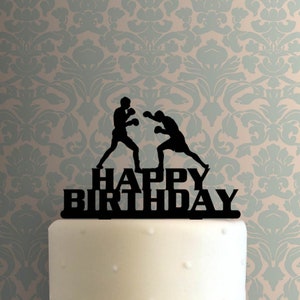 Boxing Happy Birthday 225-A518 Cake Topper