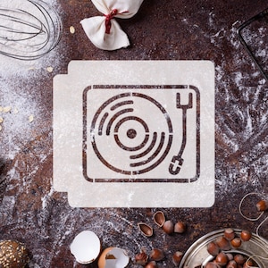 Record Player 783-C632 Stencil