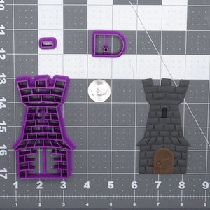 Castle Tower 266-G276 Cookie Cutter Set