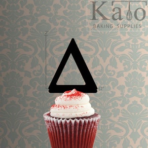 Griechische Alphabet Delta 228-064 Cupcake Topper