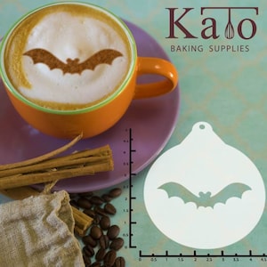 Halloween - Bat 263-021 Latte Art Stencil