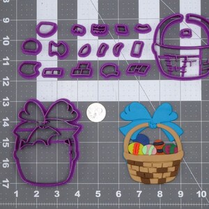Easter Egg Basket 266-G422 Cookie Cutter Se