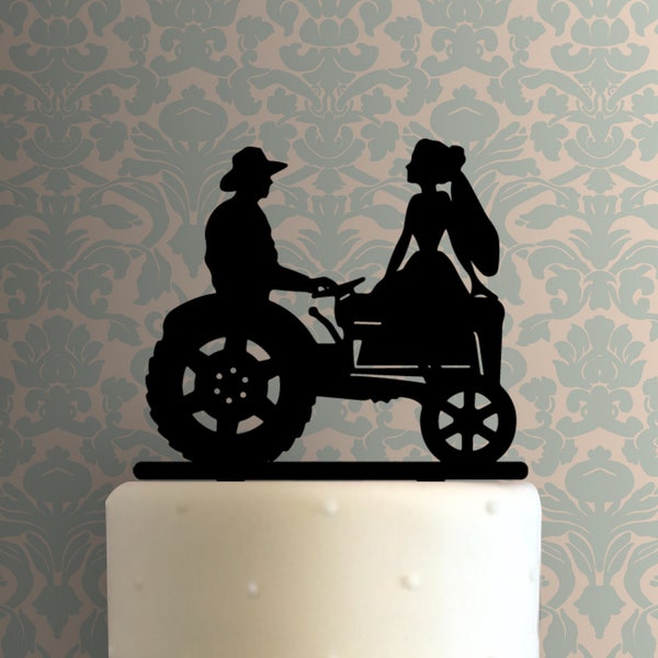 Tractor Wedding 225-A182 Cake Topper